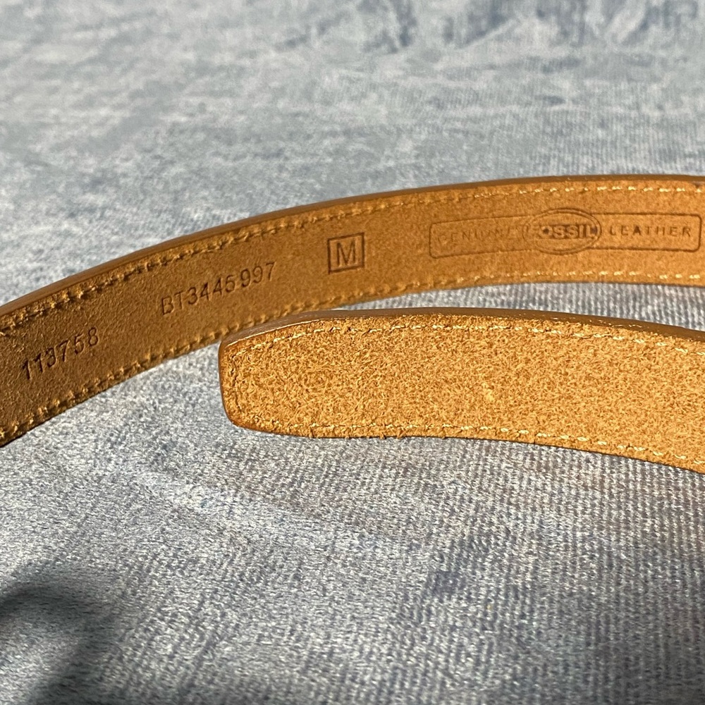 Fossil Women's Color Block/patchwork belt Size Medium - Picture 5 of 5
